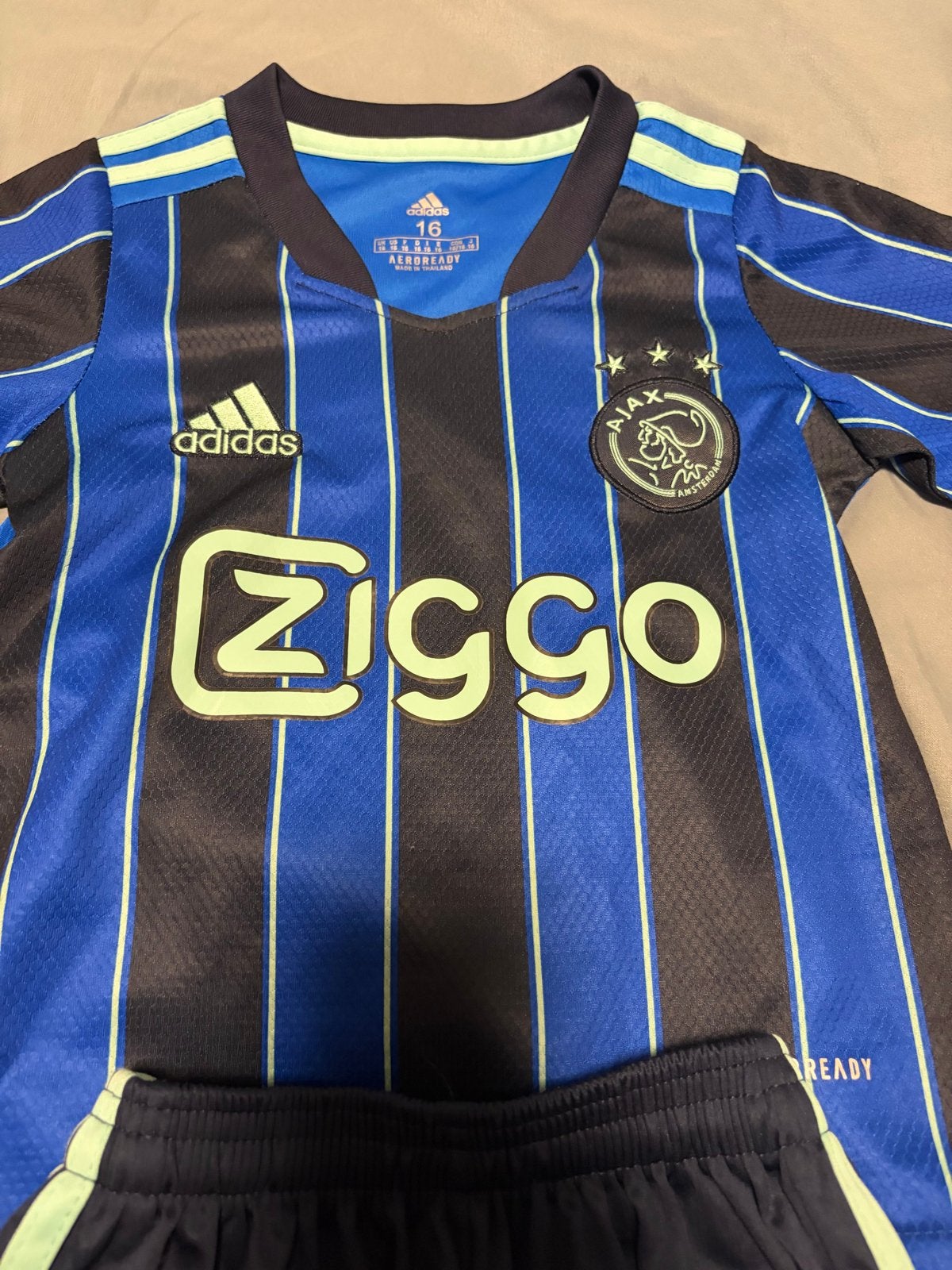 Ajax Thuistenue 2016/2017 Maat 16 (Kindermaat), Sport en Fitness, Maat XS of kleiner, Ophalen of Verzenden, Zo goed als nieuw
