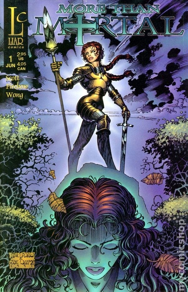 More Than Mortal Vol. 1 #1B (1997) Liar Comics, Boeken, Strips | Comics, Zo goed als nieuw, Eén comic, Amerika, Verzenden