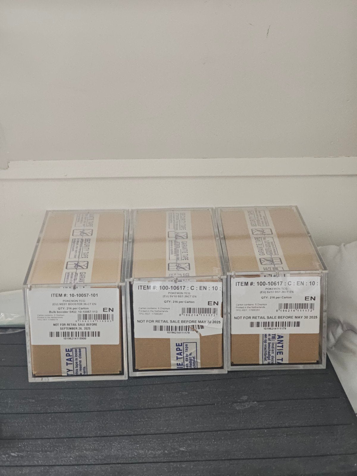 Pokémon TCG Booster Box cases, Ophalen, Boosterbox