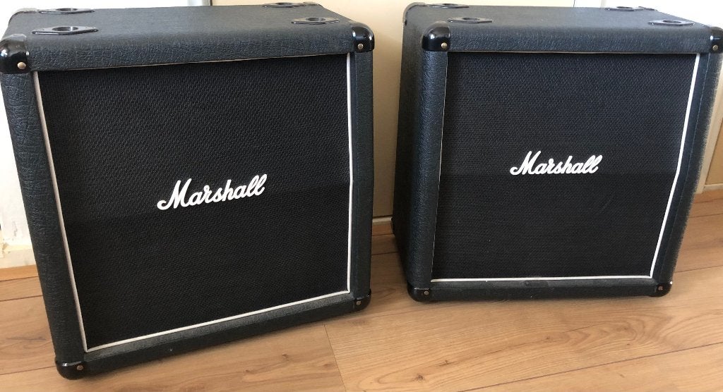 Marshall 1931A cab 1986, Muziek en Instrumenten, Versterkers | Bas en Gitaar, Ophalen, Gebruikt, Gitaar, 50 tot 100 watt