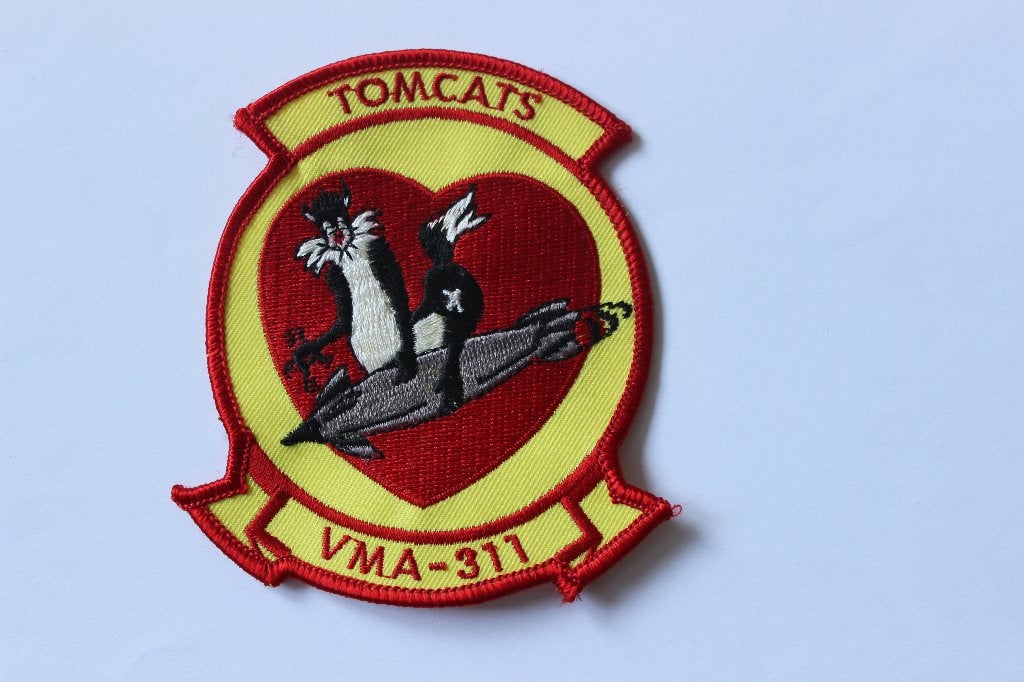 patch  vma-311  tomcats  us navy, Verzenden, Marine, Amerika, Embleem of Badge
