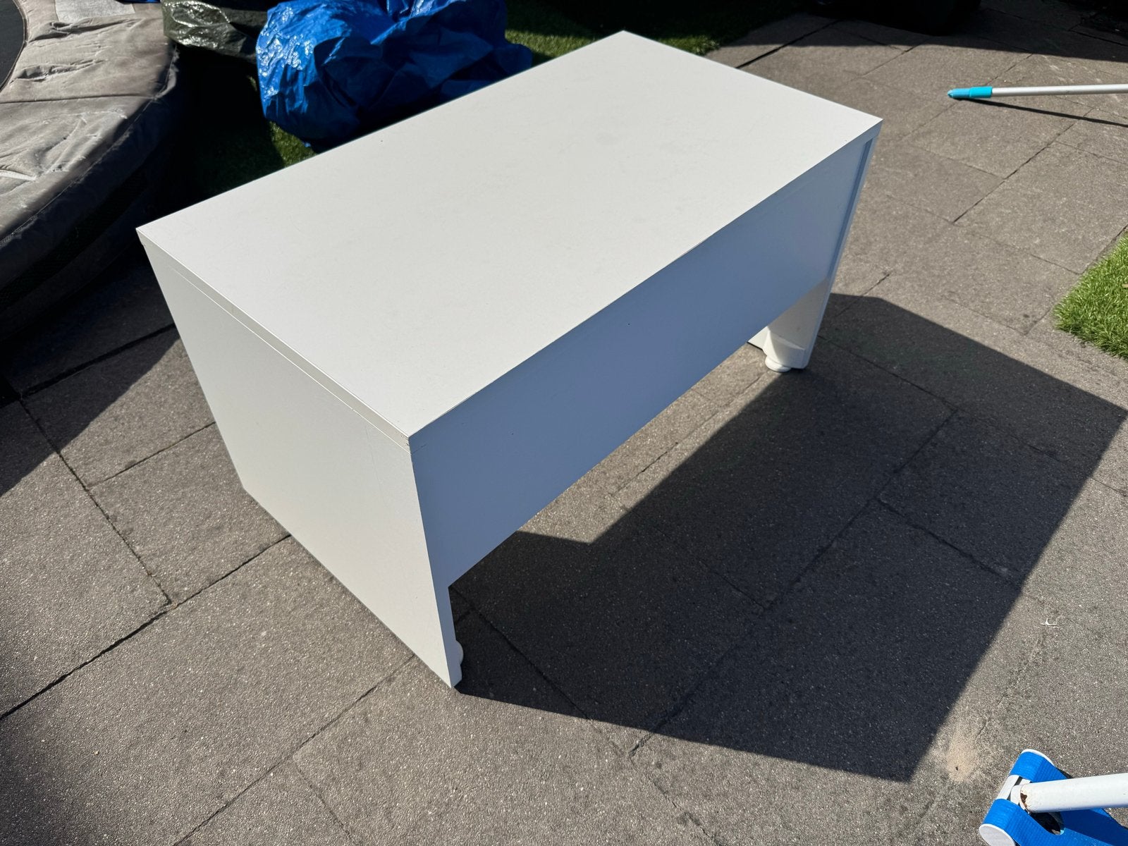 IKEA SMÅSTAD bankje/opbergmeubel wit, Ophalen, Gebruikt