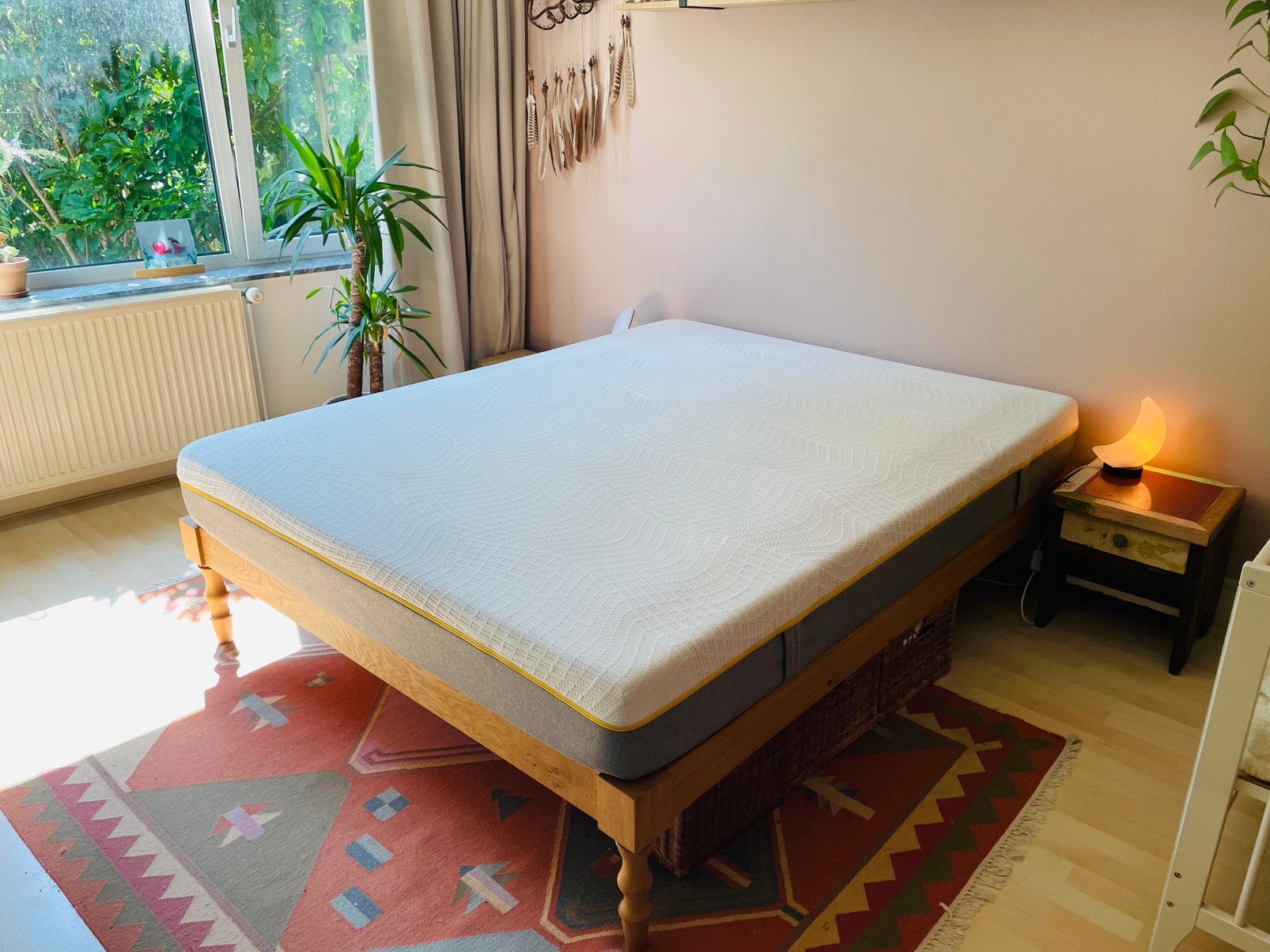 B Bright matras 160x200, Huis en Inrichting, Slaapkamer | Matrassen en Bedbodems, Ophalen, Tweepersoons, Zo goed als nieuw, Matras