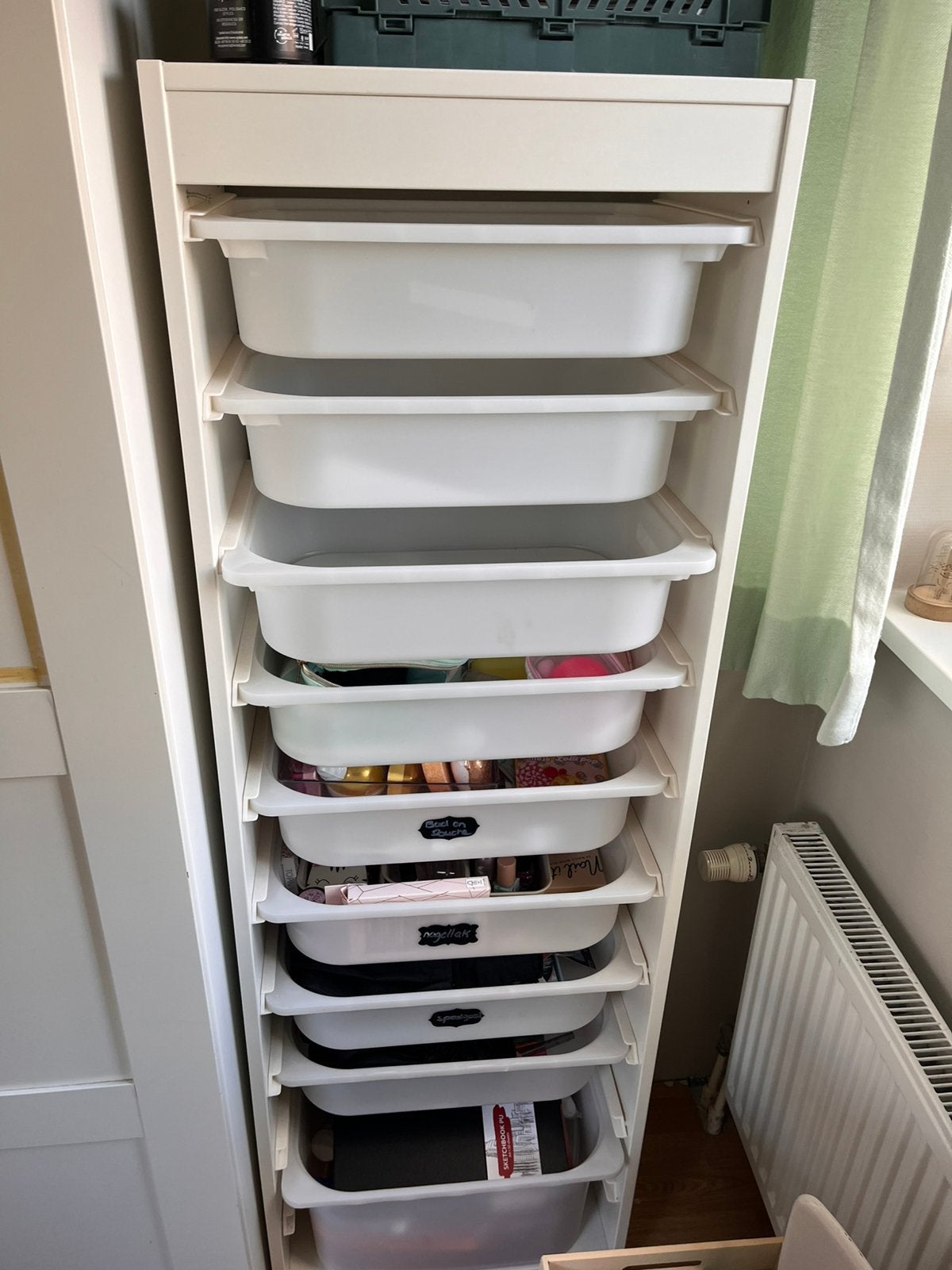 Ikea Trofast kast met bakken, Ophalen, Minder dan 75 cm, 105 cm of meer, Zo goed als nieuw