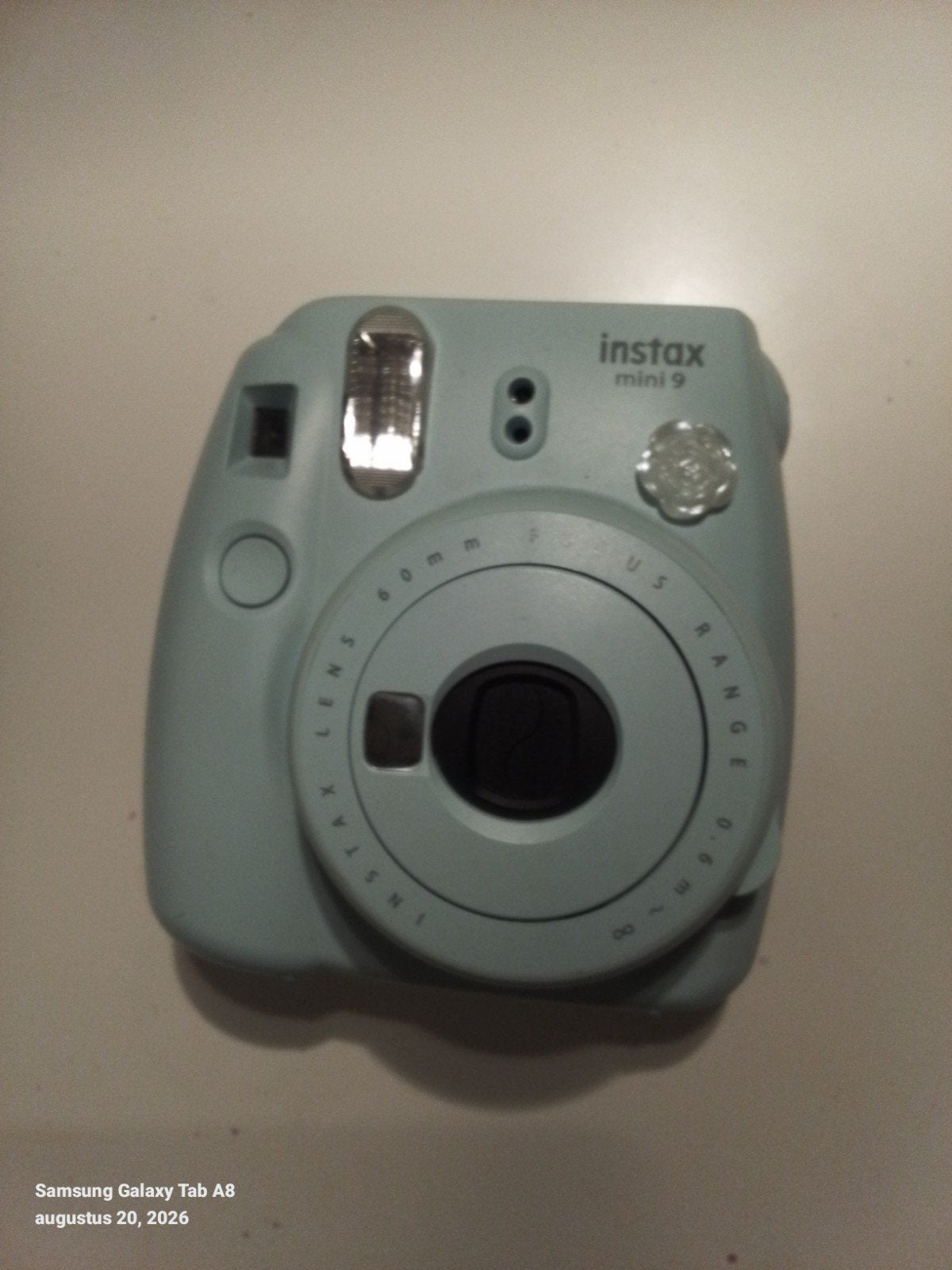 Instax Mini 9 Instant Camera - Mintgroen, Ingebouwde flitser, Instant camera, Ophalen of Verzenden, Zo goed als nieuw