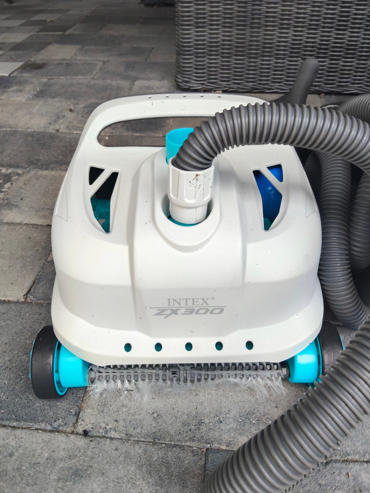 Intex ZX300 automatische zwembadreiniger, Ophalen of Verzenden, Gebruikt, Overige typen
