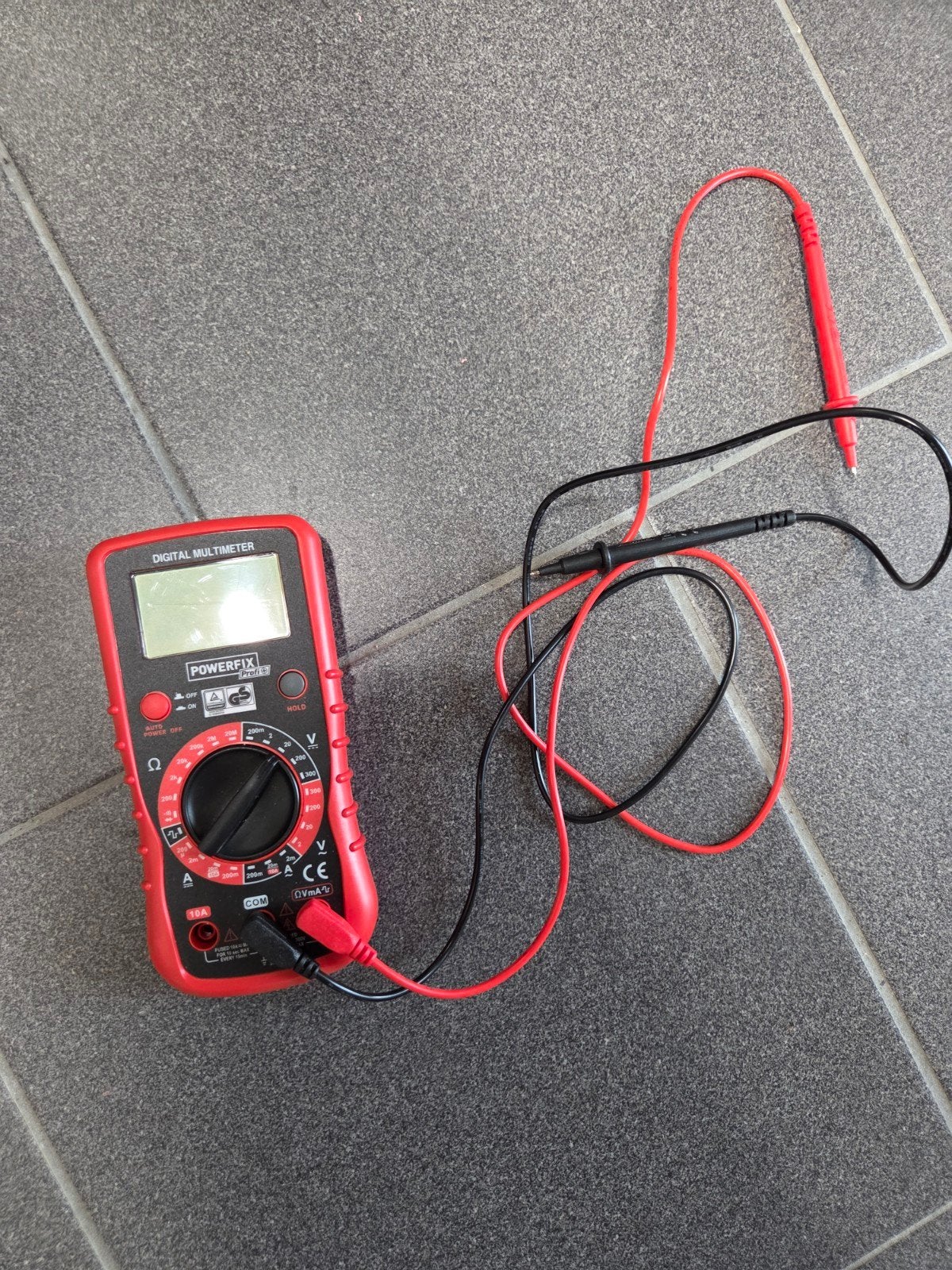 Digitale Multimeter Powerfix - Zo goed als nieuw, Ophalen of Verzenden