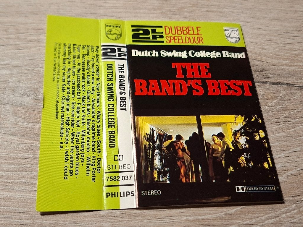 DUTCH SWING COLLEGE BAND - THE BAND'S BEST (MC), 1 bandje, Ophalen of Verzenden, Zo goed als nieuw, Origineel