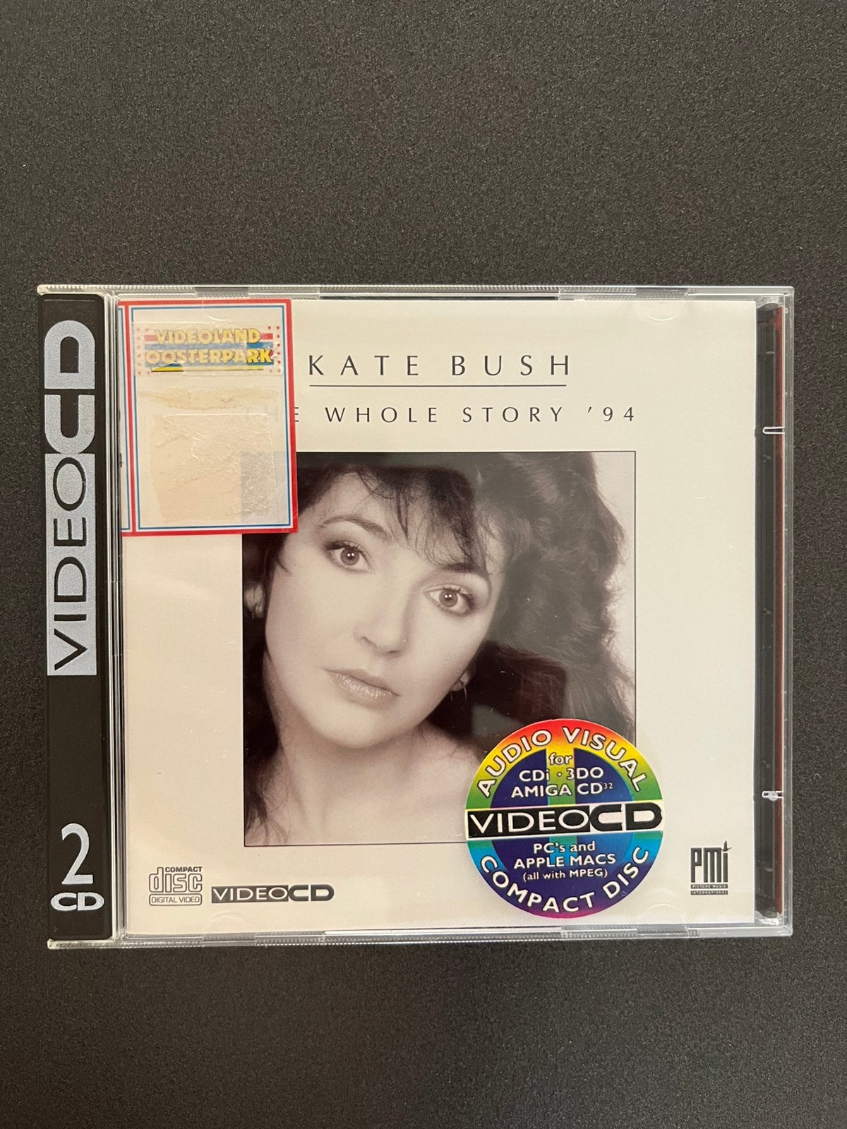 Zeldzame Kate Bush Video CD 2 st. The Whole Story ‘94, Cd's en Dvd's, Ophalen of Verzenden, Zo goed als nieuw