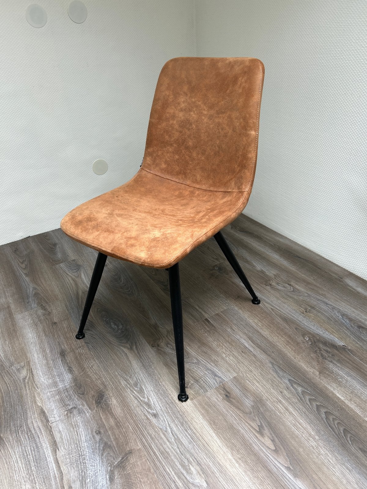 MXSOFA eetkamerstoel - 4 stuks, Bruin, Ophalen of Verzenden, Zo goed als nieuw, Eén