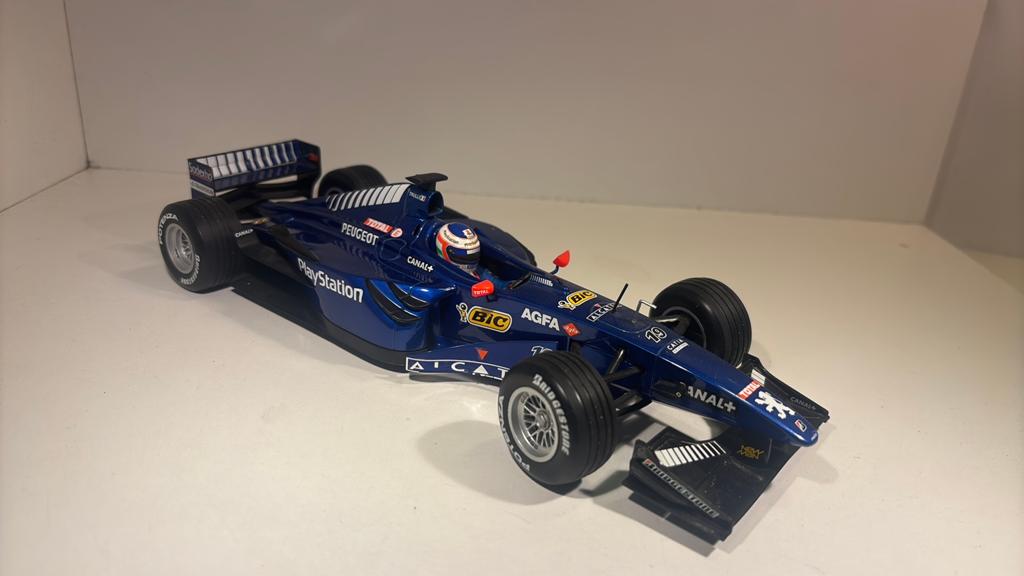 F1 Peugeot ap02 prost minichamps 1.18, Hobby en Vrije tijd, Modelauto's | 1:18, Ophalen of Verzenden, MiniChamps, A, A
