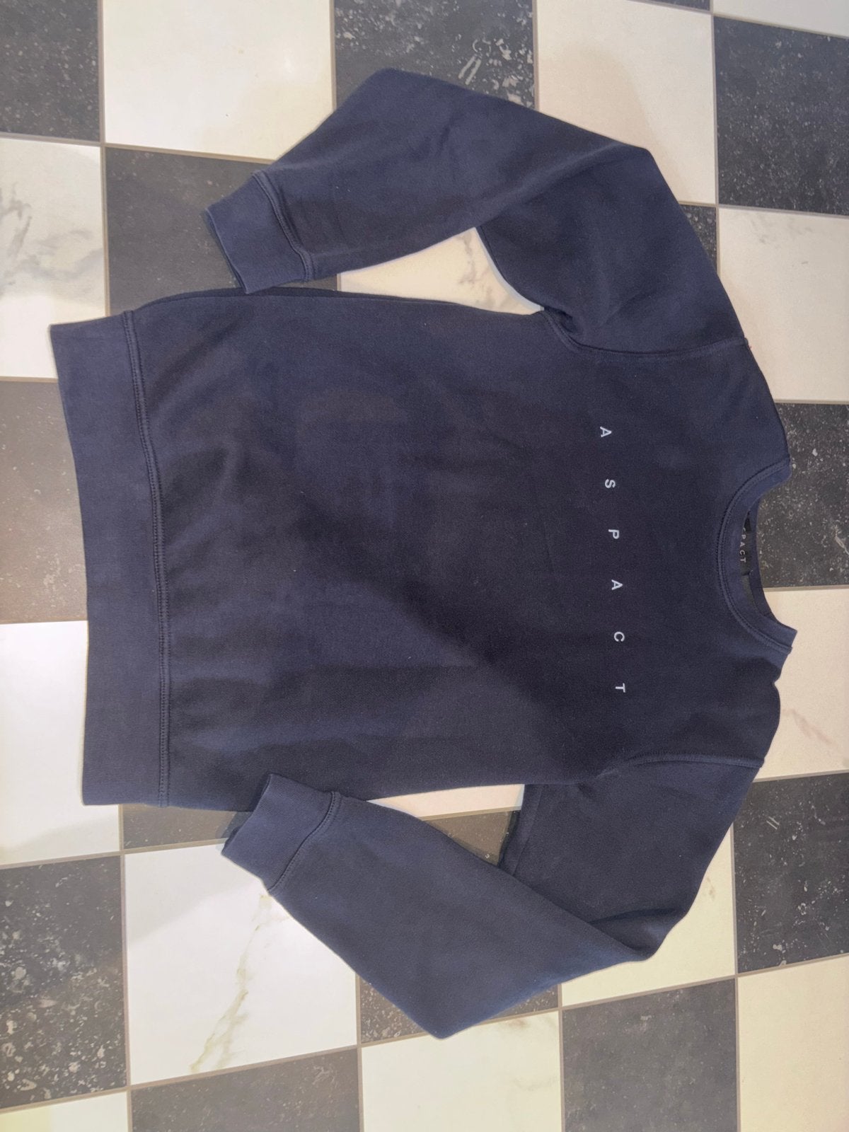 Aspact sweater maat S, Kleding | Heren, Truien en Vesten, Ophalen of Verzenden, Zo goed als nieuw, Maat 46 (S) of kleiner, Blauw
