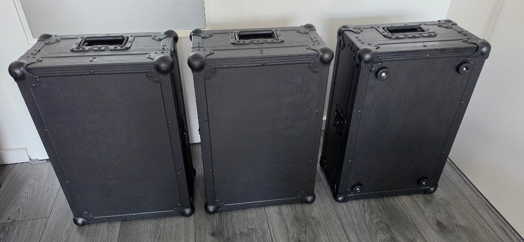 Pioneer CDJ-3000 Flightcase – Zwart - (3 st), Ophalen, Gebruikt, Overige instrumenten, Flightcase