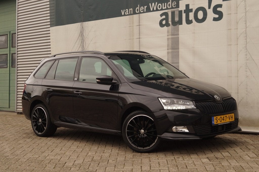 Skoda Fabia Combi 1.0 TSI 110pk Monte-Carlo -LED-ECC-NAVI-, Auto's, Skoda, Voorwielaandrijving, Stof, Euro 6, Origineel Nederlands