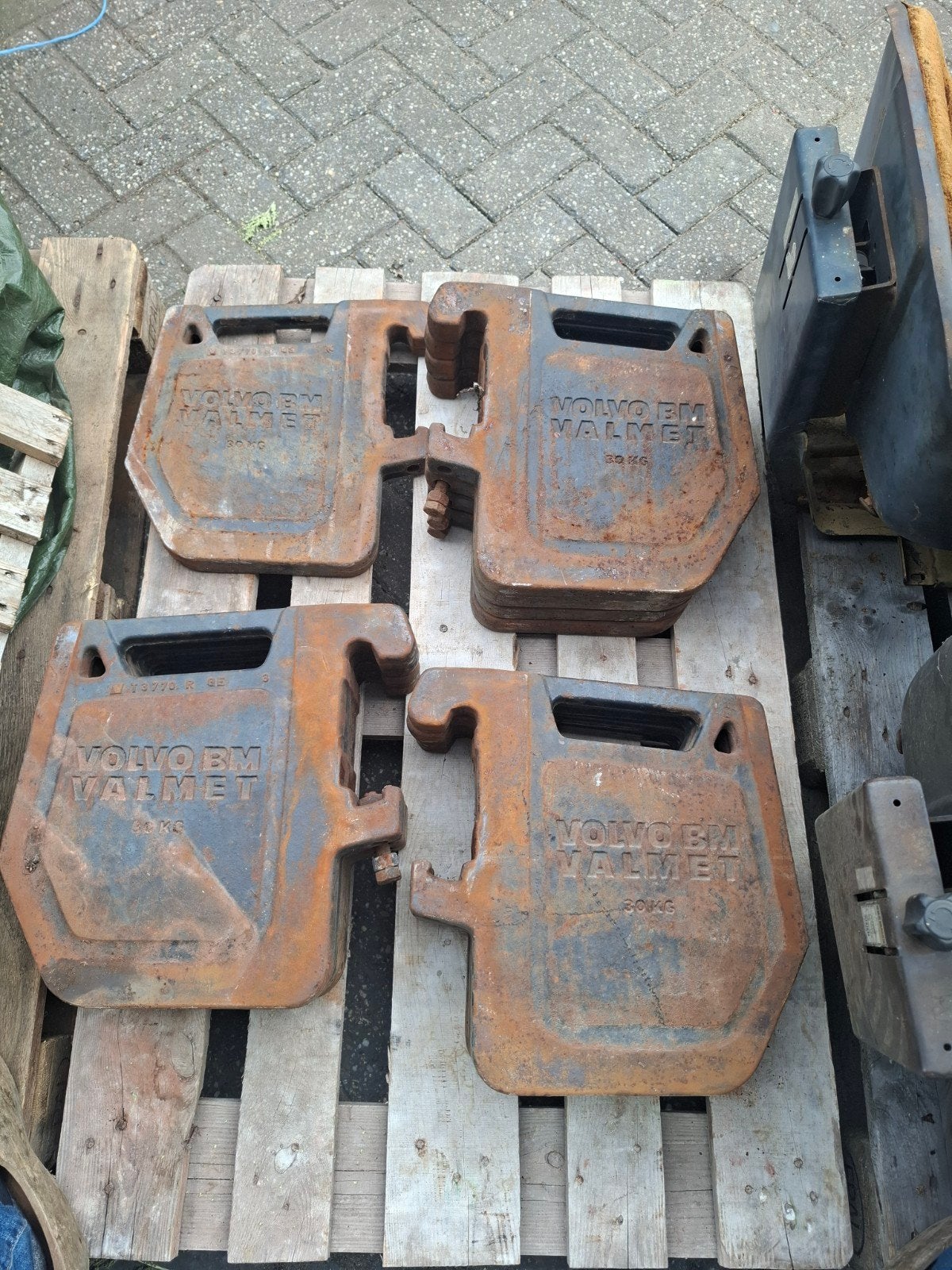13x Volvo BM Valmet Gewichten - Nette Staat, Ophalen of Verzenden
