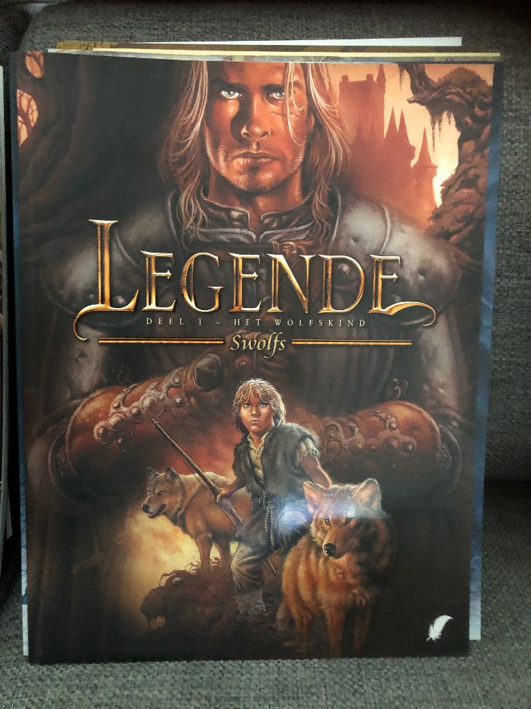 swolfs het wolfskind legende A1, Eén stripboek, Ophalen of Verzenden, Zo goed als nieuw