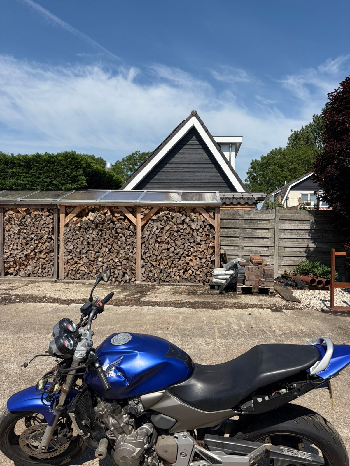 Honda CBF 600 ‘04 - valschade links, opknapper of onderdelen, Motoren, Ophalen, Gebruikt