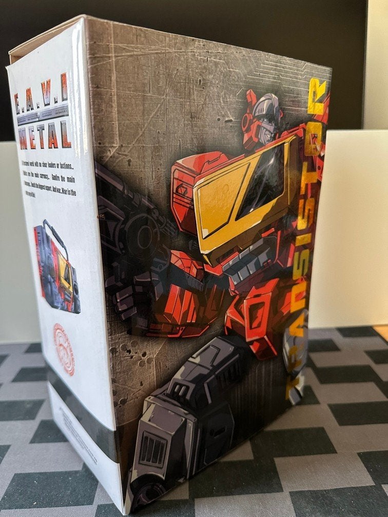 Transformer: MP Blaster (KFC EAVI METAL Phase 4:A), Verzamelen, G1, Ophalen of Verzenden, Zo goed als nieuw, Autobots