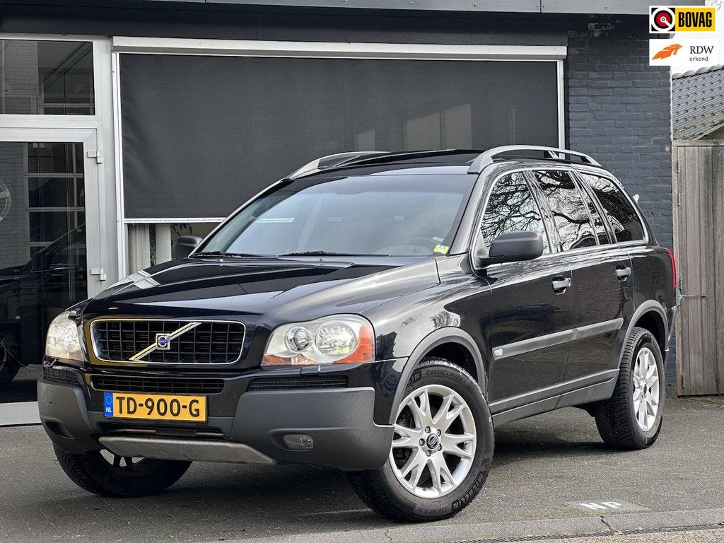 Volvo XC90 2.5 T Exclusive CLIMA / CRUISE / PANO / AUTO / ST, Gebruikt, 7 stoelen, Leder, Bedrijf