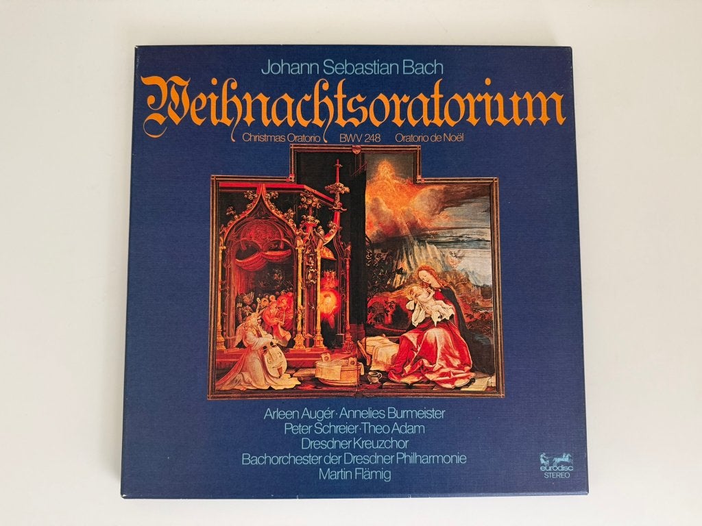 Bach – Weihnachtsoratorium BWV 248, Cd's en Dvd's, Vinyl | Klassiek, Inclusief boekje, Ophalen of Verzenden, Zo goed als nieuw