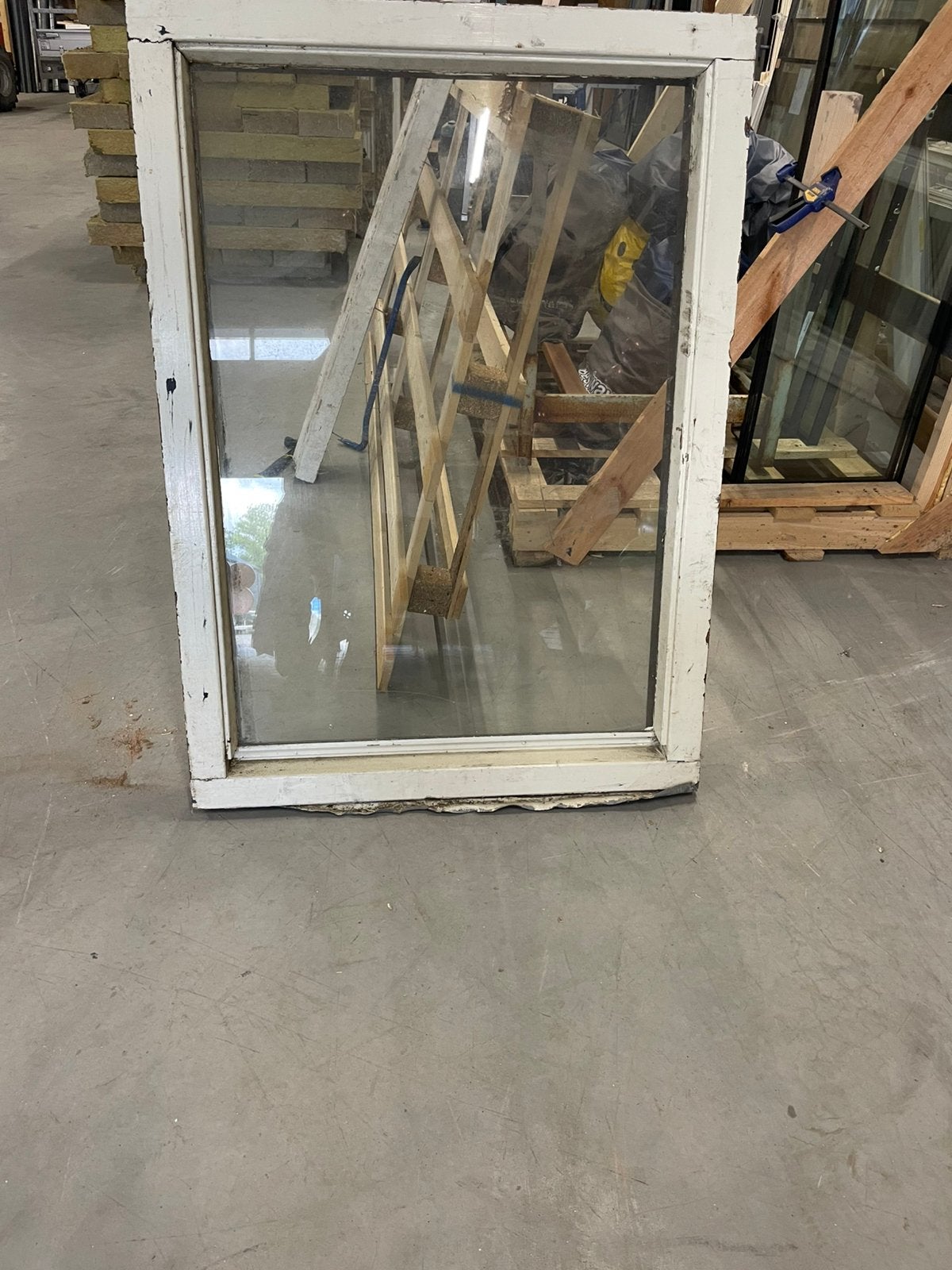 Hardhouten kozijn 86*118, Ophalen, 1 tot 2 meter, Minder dan 3 meter, G