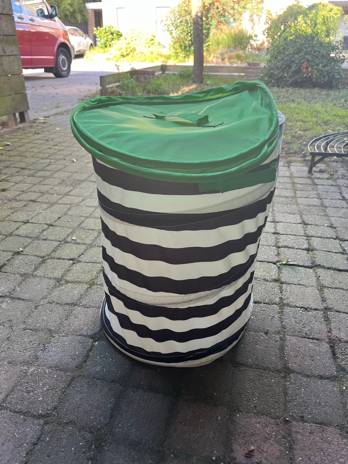 Gratis IKEA opbergmand, opvouwbaar, Ophalen, Gebruikt, Mand, Textiel