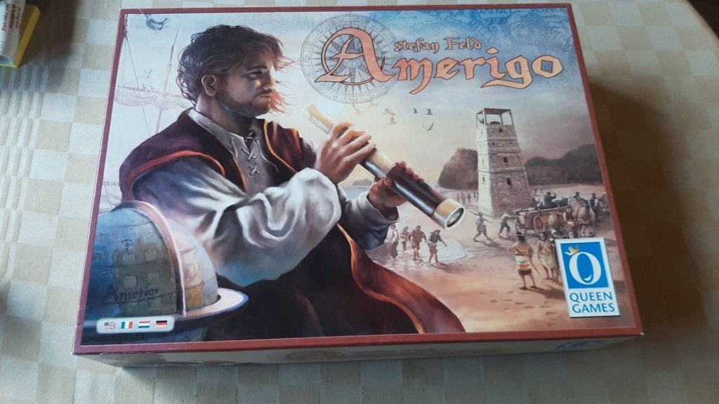 bordspel strategiespel Amerigo tactiekspel, Vijf spelers of meer, Ophalen of Verzenden, Nieuw