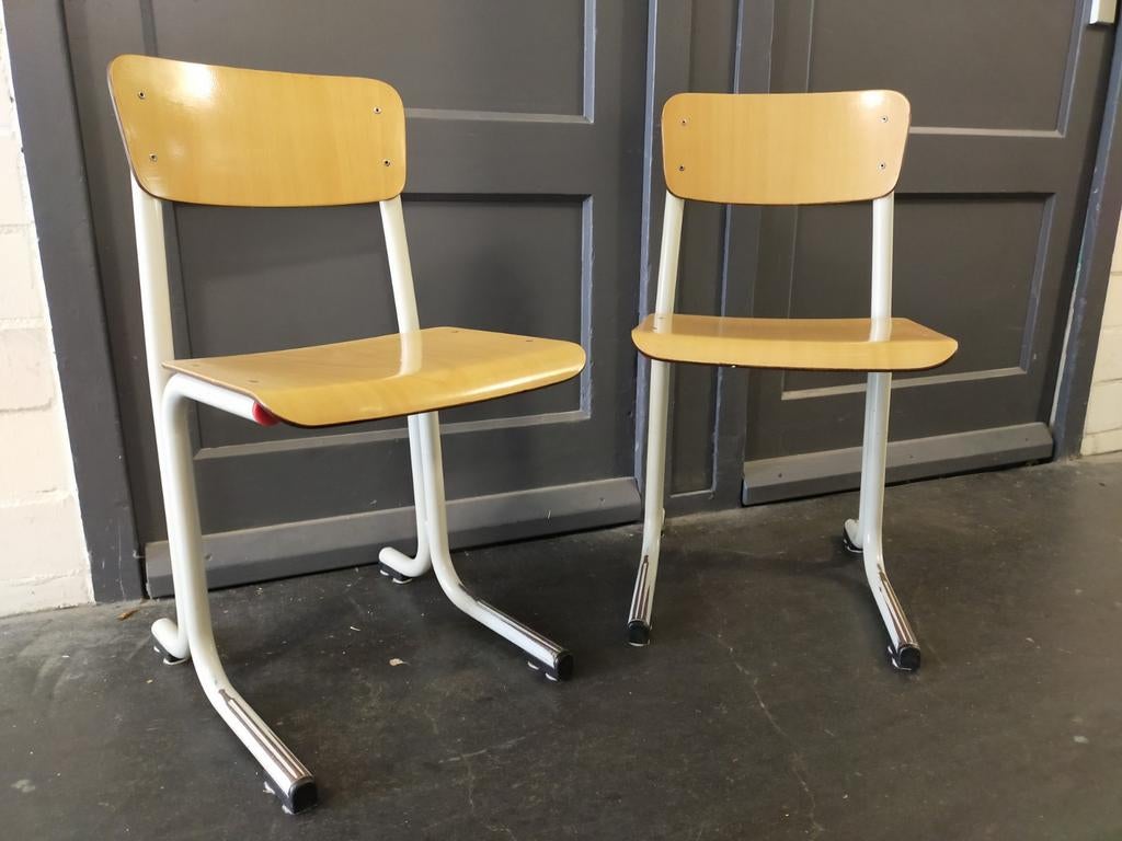 Vintage kinder stoelen, Ophalen, Gebruikt, Twee