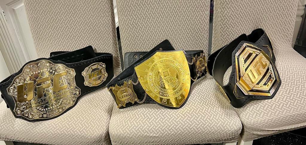 Glory Kickboxing Heavy Weight Championship Leer Belt Adults, Overige, Vechtsportmateriaal, Nieuw, Maat M
