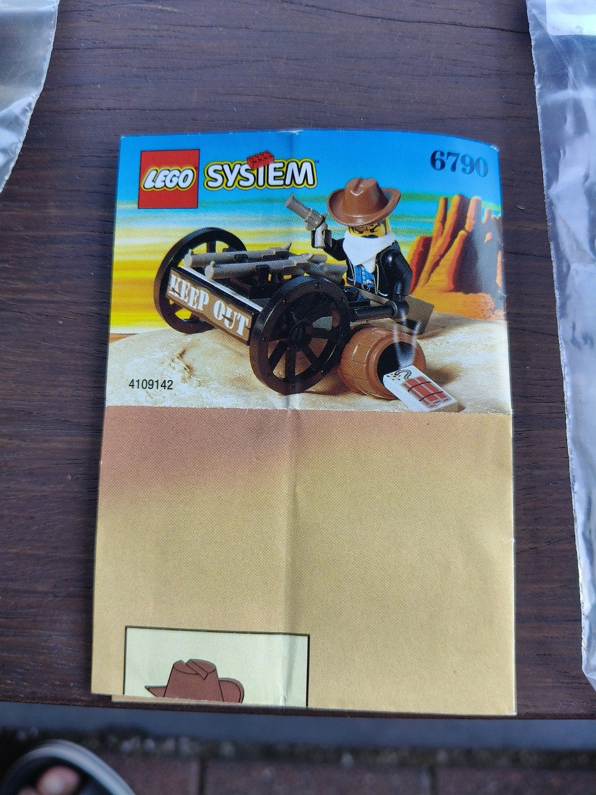 Lego System 6790 Bandit's Secret Hide-Out, Compleet, Overige thema's, Lego, Ophalen of Verzenden