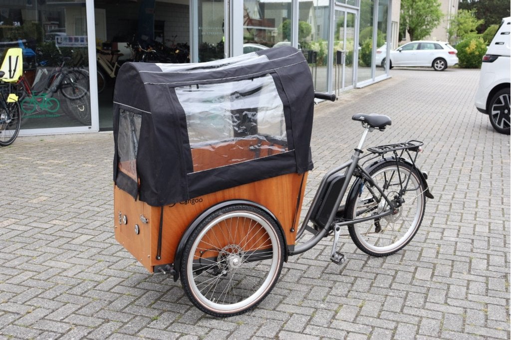Cangoo Easy-e l Elektrisch bakfiets l 1100km l 3mnd garantie, Fietsen en Brommers, Fietsen | Bakfietsen, Overige merken, 4 kinderen of meer