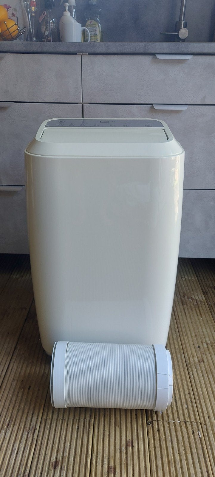Mobiele airco 14.000 BTU GROOT VERMOGEN IJS & IJS KOUD ZGAN!, 3 snelheden of meer, Ophalen of Verzenden, Zo goed als nieuw, 100 m³ of groter