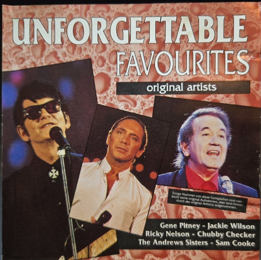 Unforgettable favourits:Cascades,Shirelles,Gene Pitney= 0,99, Ophalen of Verzenden, Zo goed als nieuw, Pop