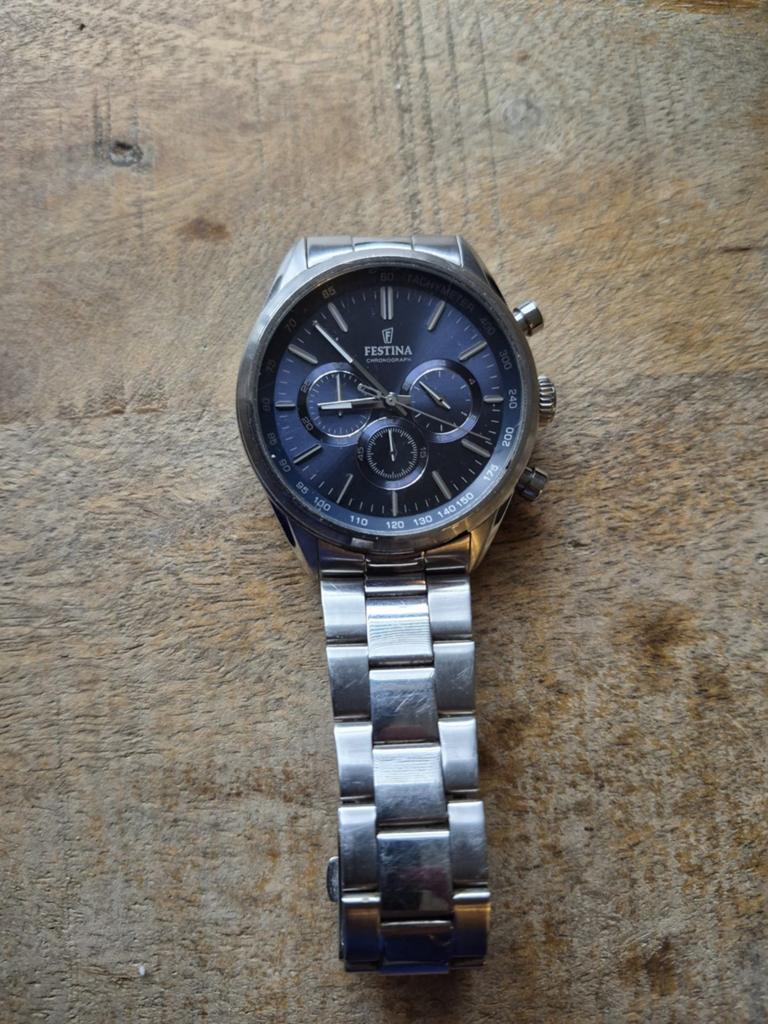 Festina Horloge, Ophalen of Verzenden, Zo goed als nieuw, Staal, Overige merken