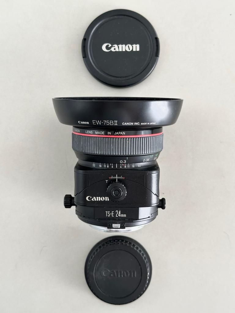 Canon TS-E 24 mm 1:3.5 L      tilt shift lens, Audio, Tv en Foto, Fotografie | Lenzen en Objectieven, Zo goed als nieuw, Overige typen