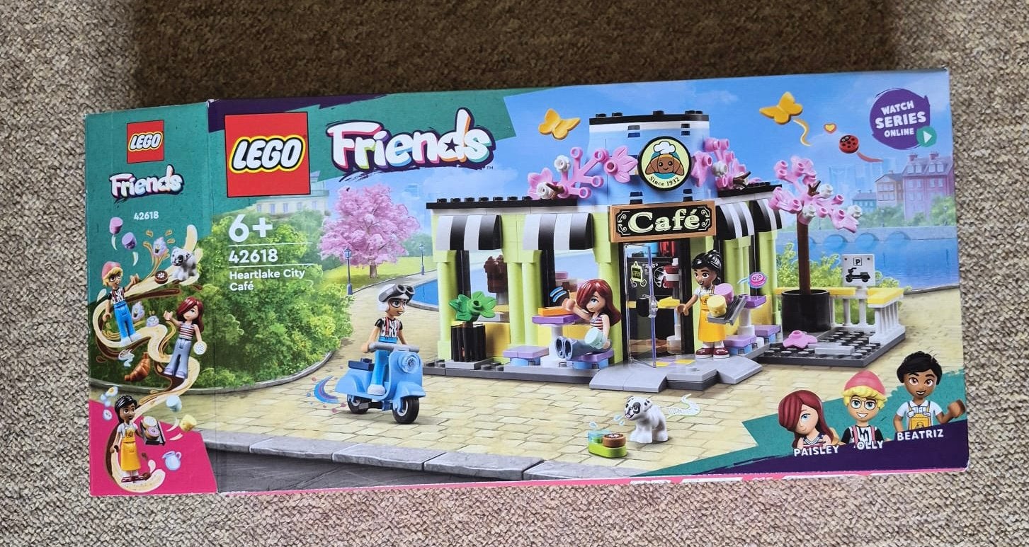Lego Friends 42618 heartlake city café, Inclusief extra onderdelen, Lego, Friends, Ophalen of Verzenden