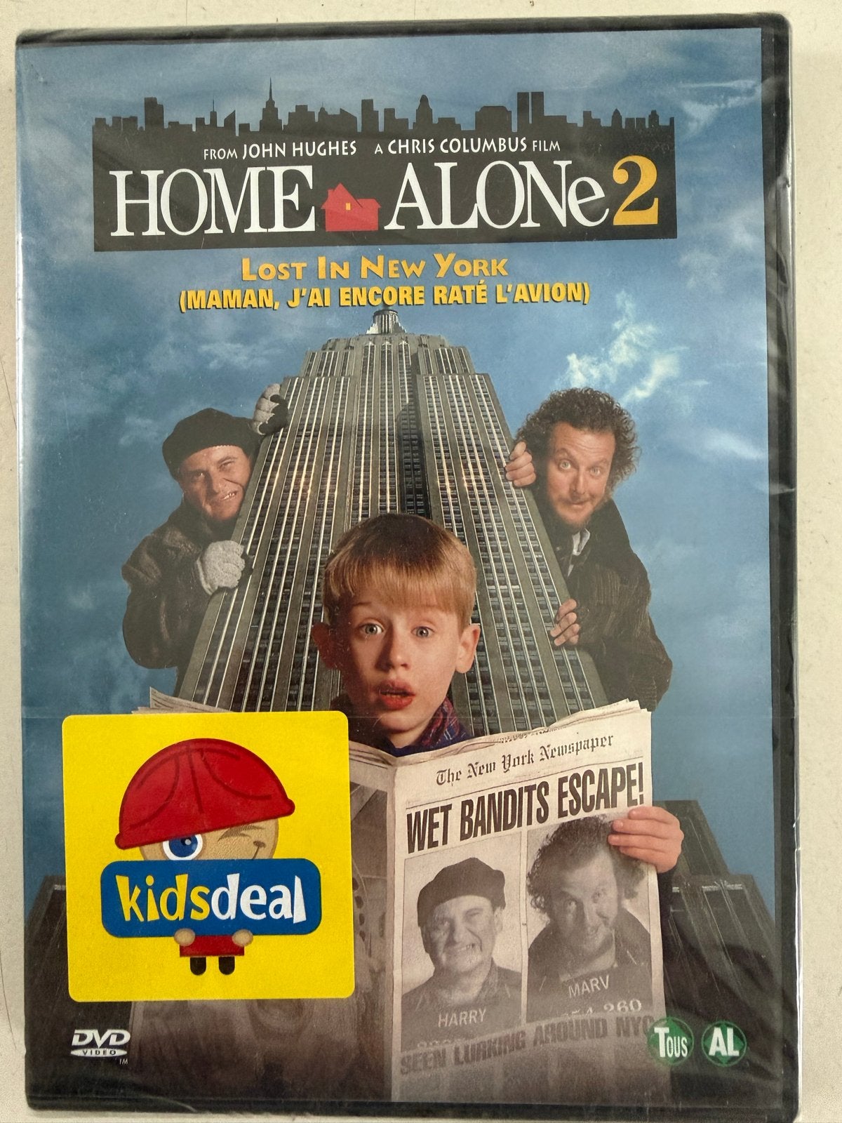 Home Alone 2: Lost in New York (DVD), Bonusmateriaal, Alle leeftijden, Nederlands, Komedie