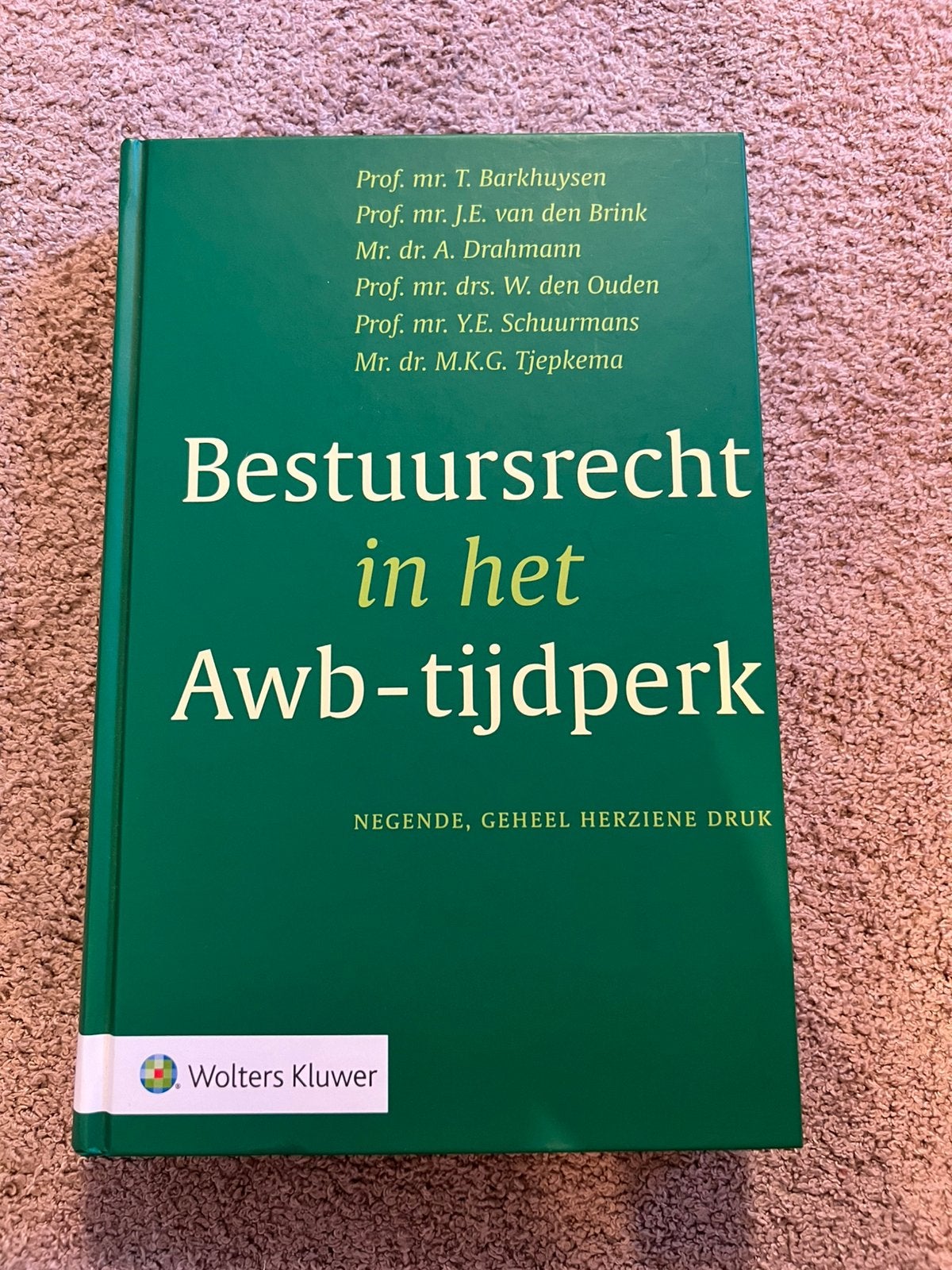 Bestuursrecht in het Awb-tijdperk, Barkhuysen e.a., Boeken, Studieboeken en Cursussen, Barkhuysen e.a., Ophalen of Verzenden, Gamma