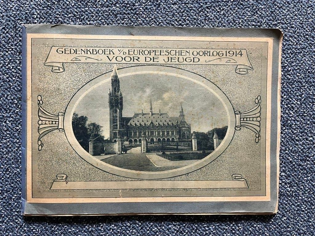 Gedenkboek van de Europeeschen oorlog 1914, Boeken, Voor 1940, Overige onderwerpen, Ophalen, Gelezen