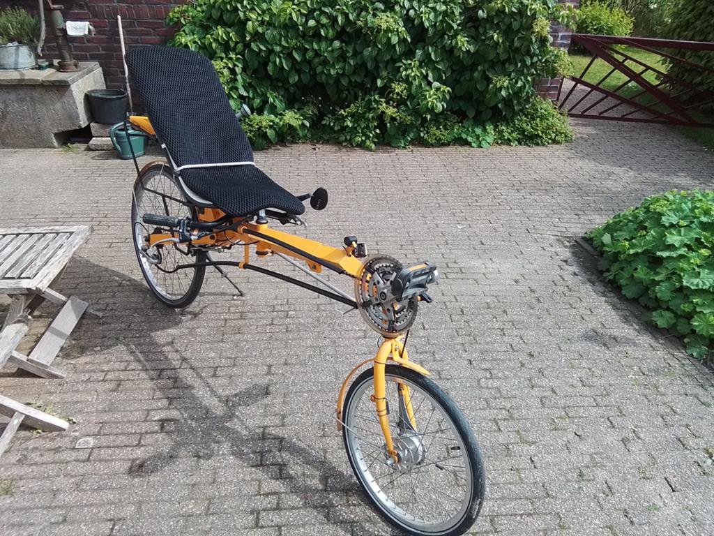 Sinner ligfiets met onderstuur., Ophalen of Verzenden, Overige merken