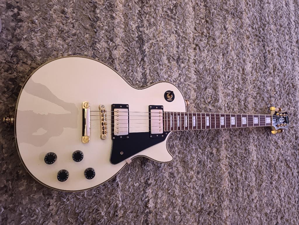 Epiphone Les Paul Custom Pro 2012, Muziek en Instrumenten, Snaarinstrumenten | Gitaren | Elektrisch, Ophalen of Verzenden, Zo goed als nieuw