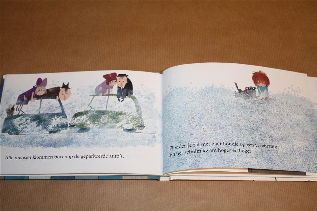 Annie M.G. Schmidt Floddertje omkeerboekje Vies- Schuim., Ophalen of Verzenden, Gelezen