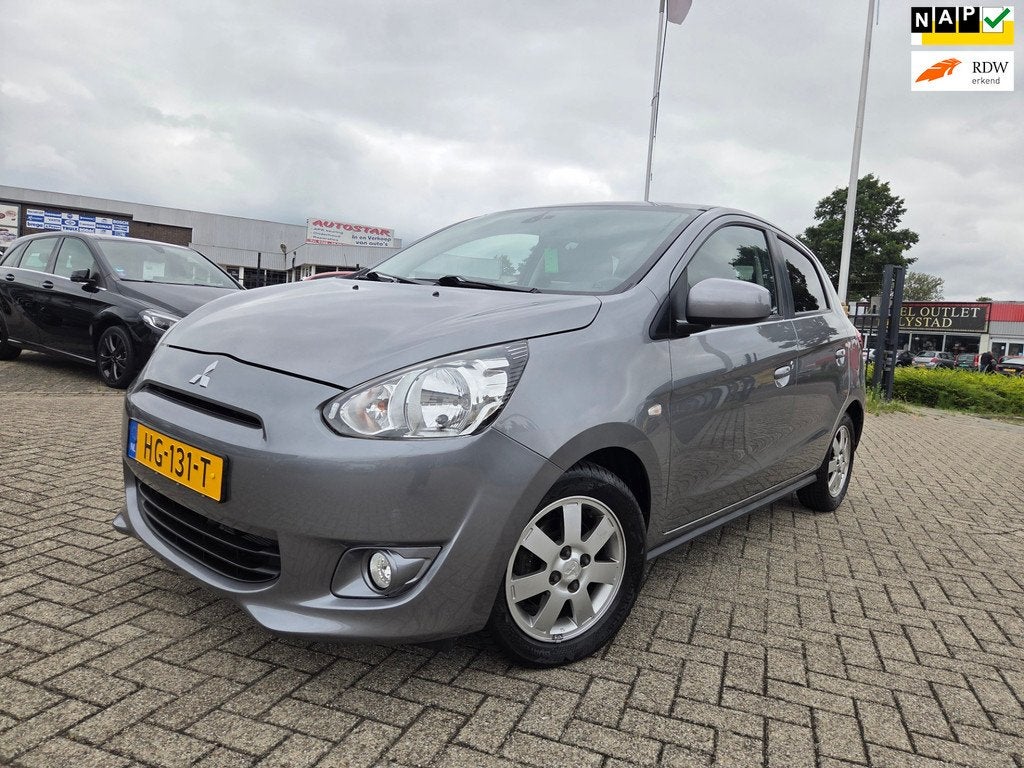Mitsubishi Space Star 1.0 Bright/AUTOMAAT/DEALER ONDERHOUD, Auto's, Mitsubishi, Gebruikt, Euro 6, 840 kg, Origineel Nederlands