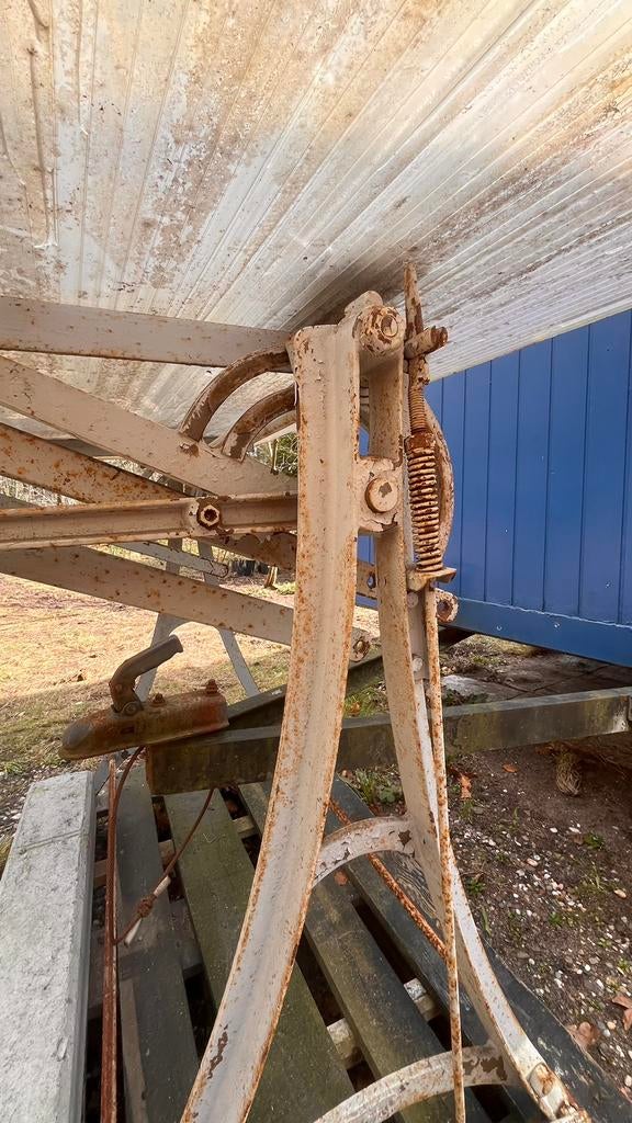 Tekentafel frame industrieel zonder blad, Ophalen, Gebruikt, 130 tot 150 cm