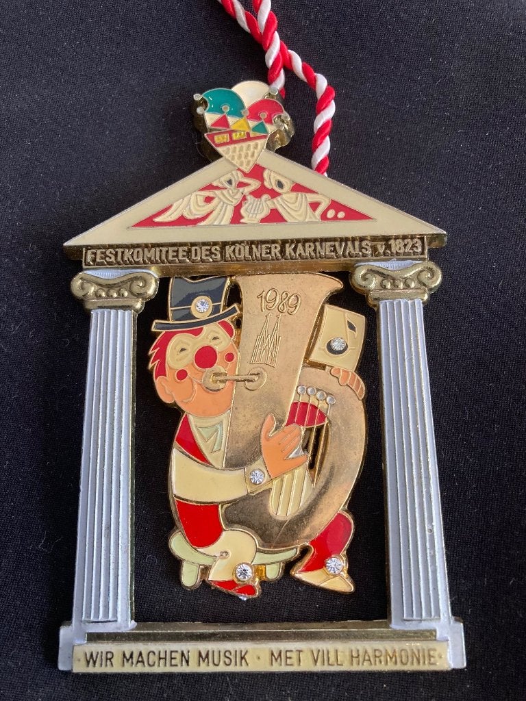 Carnaval onderscheiding Festkomitee Kölle/Keulen 1989, Ophalen of Verzenden, Overige materialen, Buitenland