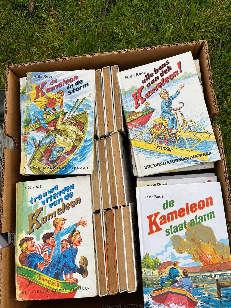 Kameleon boeken komplete serie, Boeken, Ophalen, Gelezen, Non-fictie