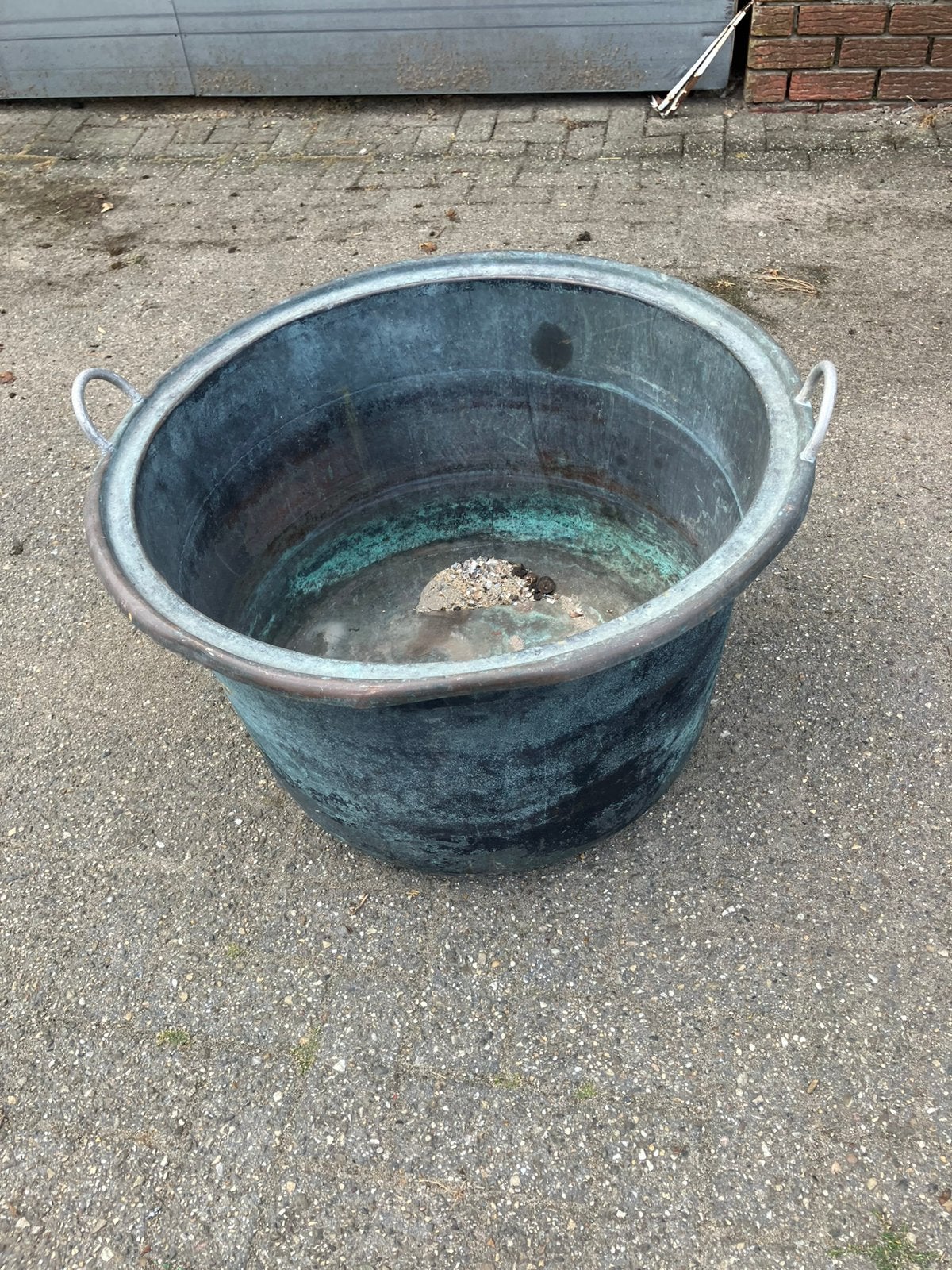 Koperen ketel, Ophalen, Koper