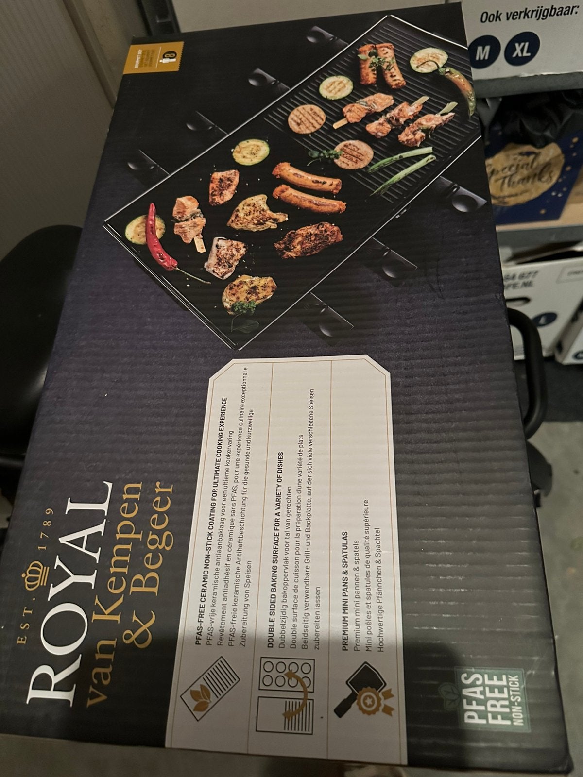 Gourmetset Royal van Kempen & Begeer (nieuw), Ophalen, Nieuw, 8 personen of meer
