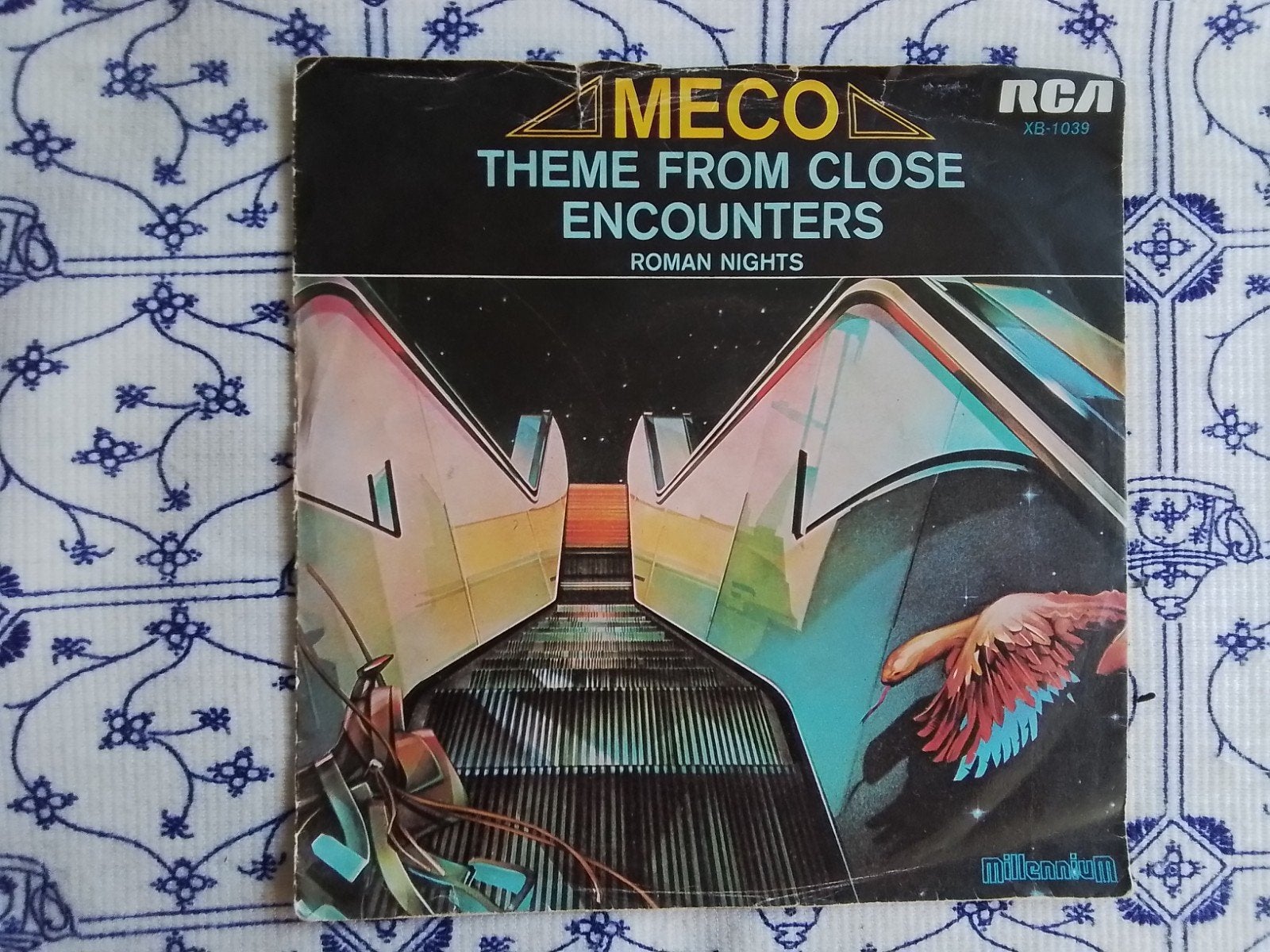 Meco         Theme from Close encounters  (John Williams), Ophalen of Verzenden, Zo goed als nieuw, 7 inch, Filmmuziek en Soundtracks