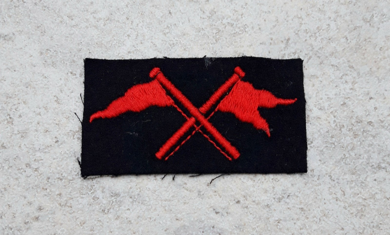 Mouwembleem Seiner Koninklijke Marine, Verzenden, Marine, Nederland, Embleem of Badge